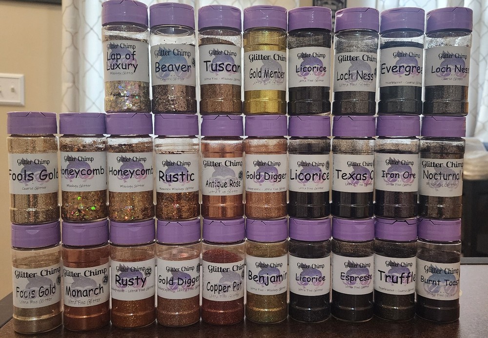 Glitter ~ Golds/Browns