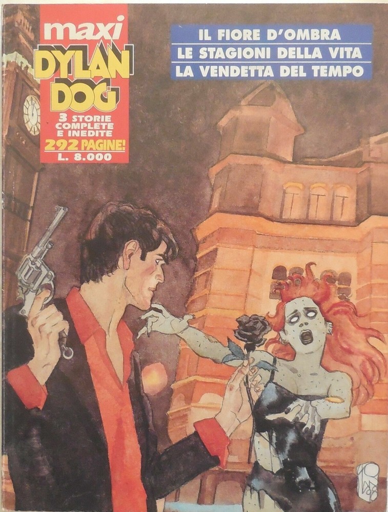 comic MAXI DYLAN DOG BONELLI number 11 bis THE SHADOW FLOWER