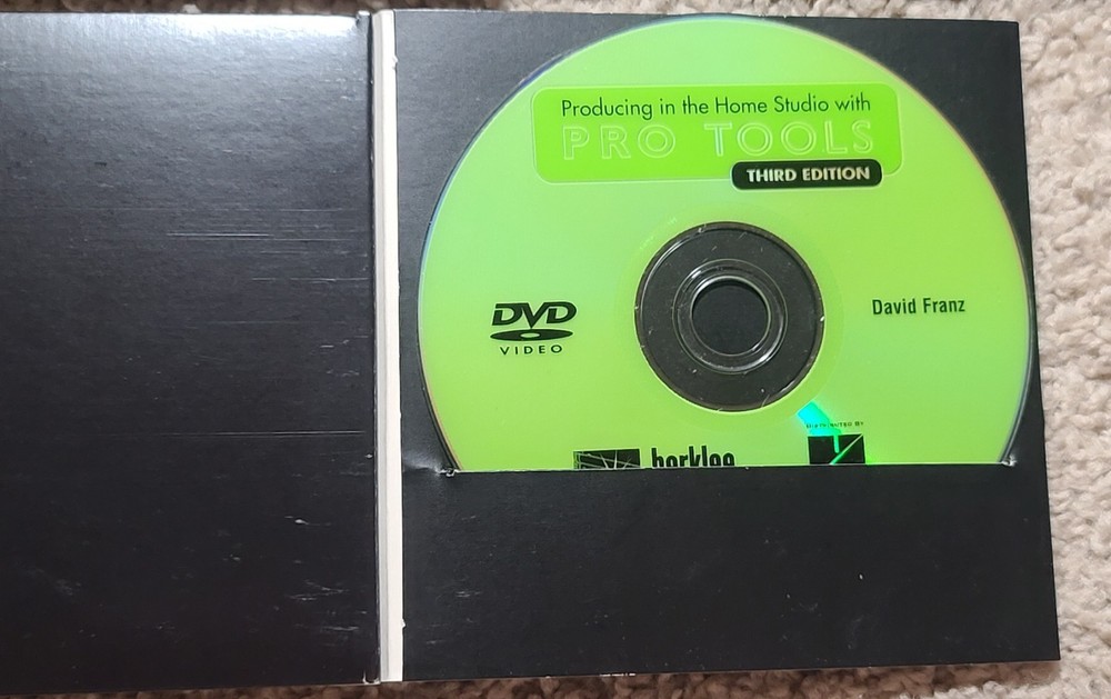 Avid Pro Tools 9 Softwares 3 Discs And Booklets - USED - READ DESCRIPTION!