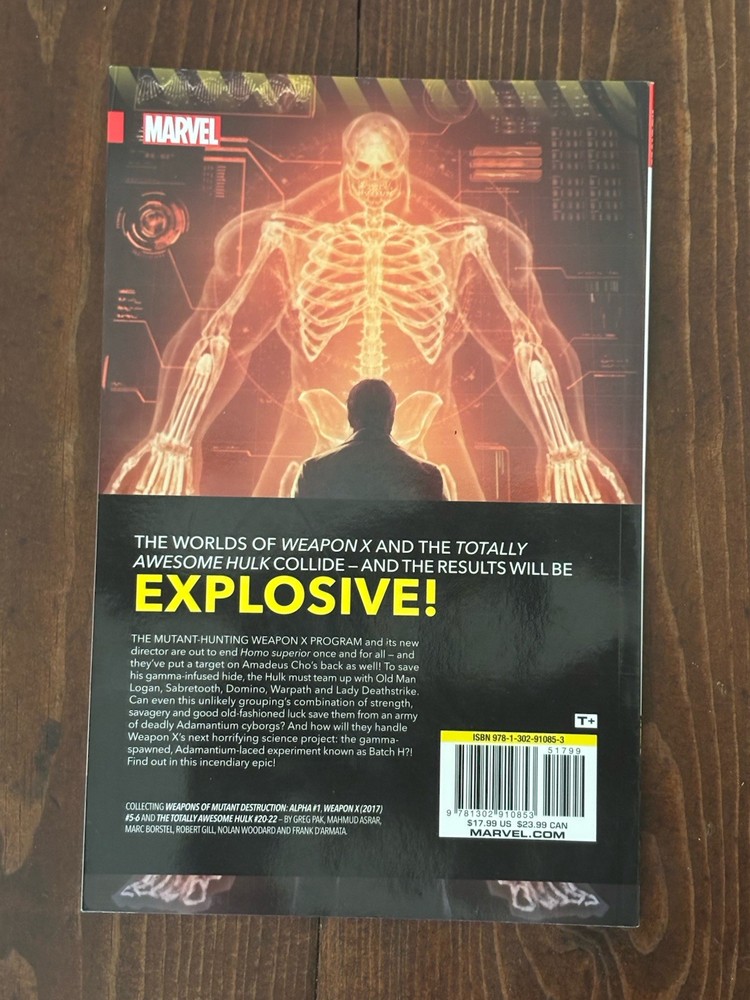 MARVEL “W.M.D.” Weapons Of Mutual Destruction Comic Book