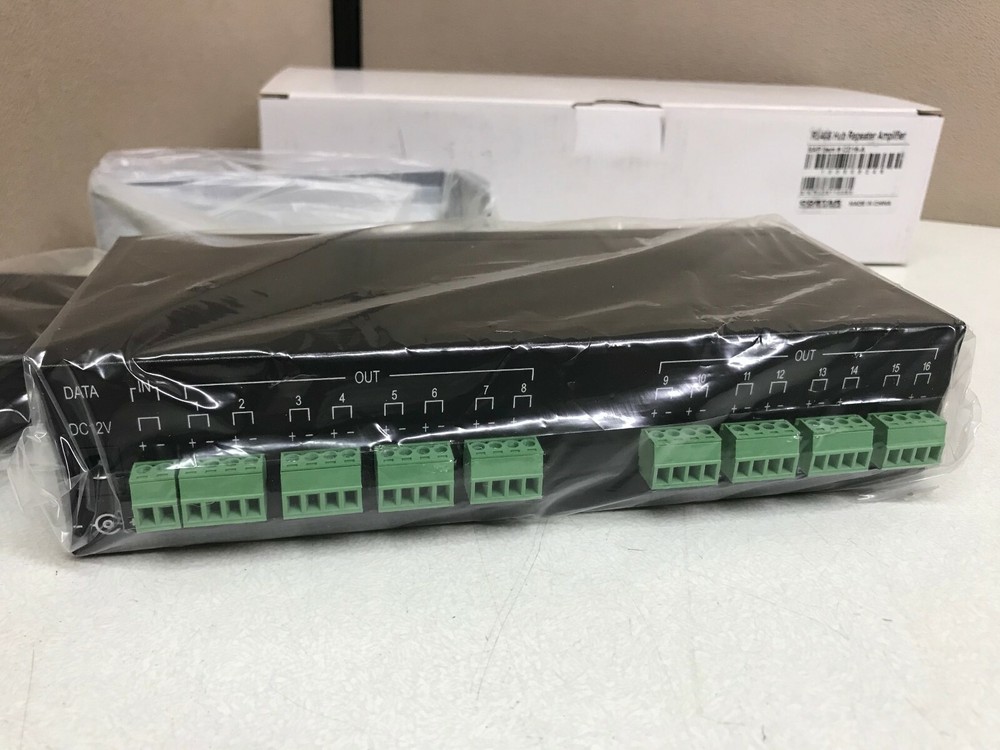 NEW Costar CD16-A RS485 Hub Repeater Code Distribution Amplifier Amp CCTV PTZ