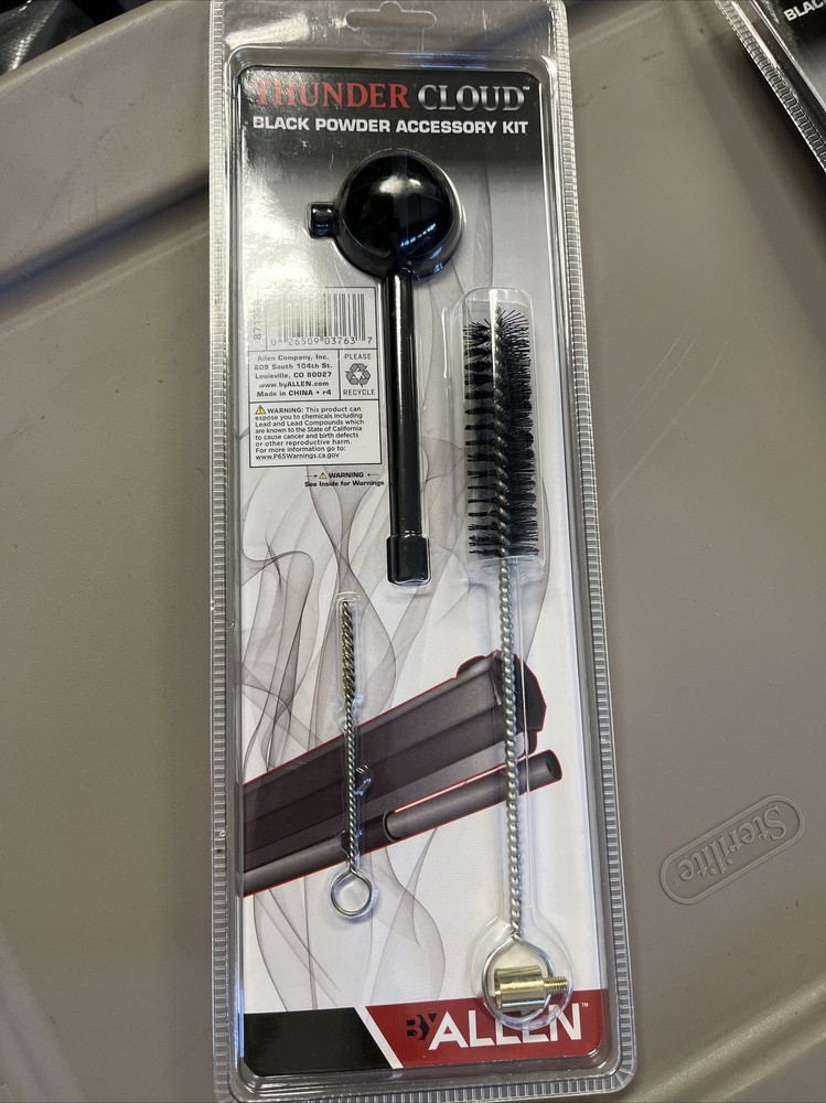 Thunder Cloud Black Powder Muzzleloading Accessory Kit Breach & Channel brush