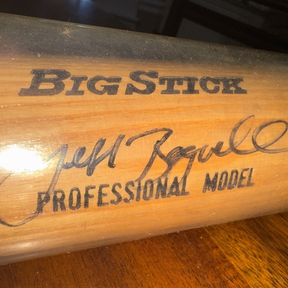 Jeff Bagwell Signed Houston Astros bat No COA