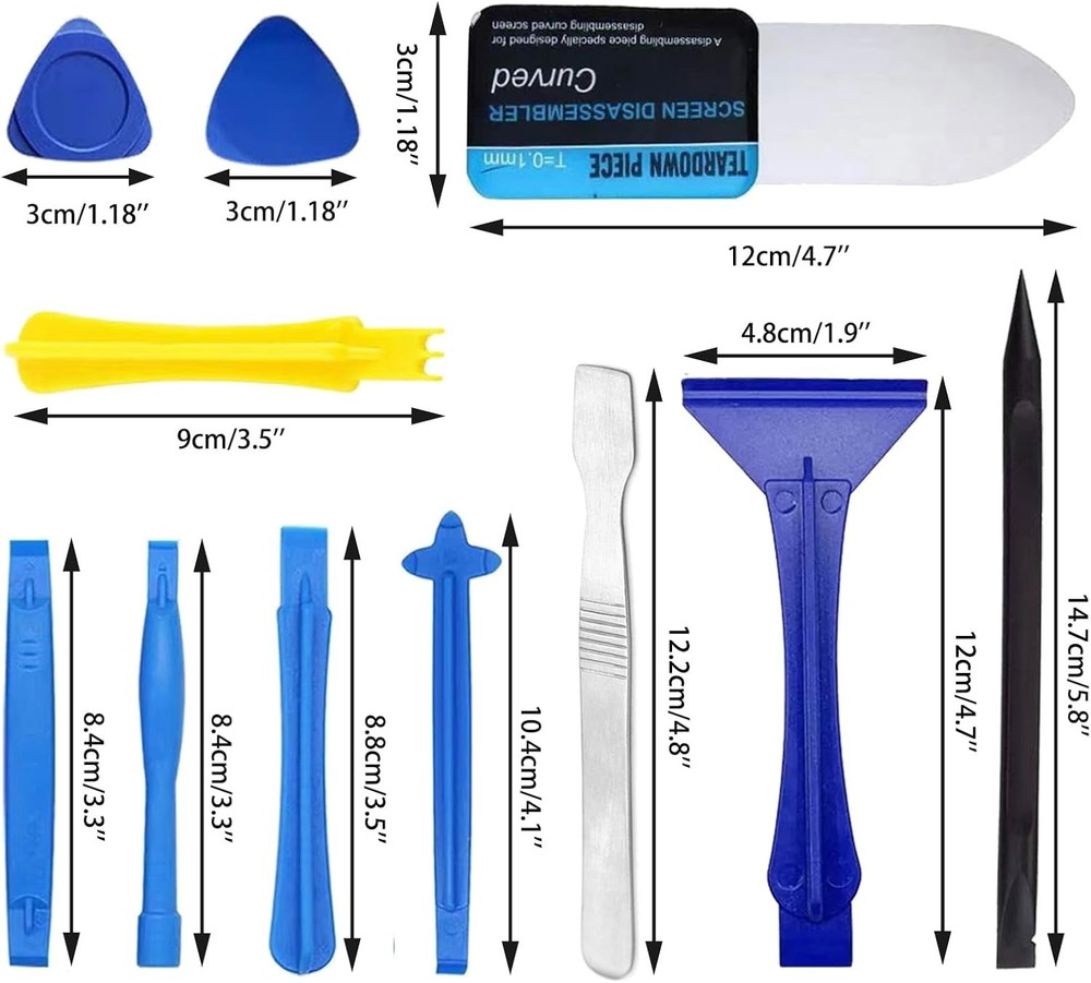 14-Piece Spudger Tool Kit for Safe Electronics Repair – Ultra-Thin & Versatile