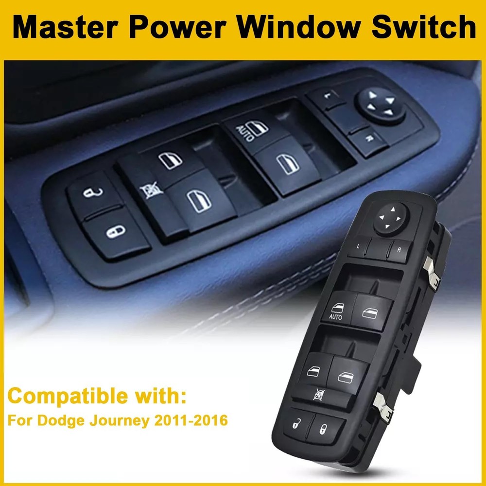 Left Driver Side Master Power Window Control Switch for Dodge Journey 2011 20...