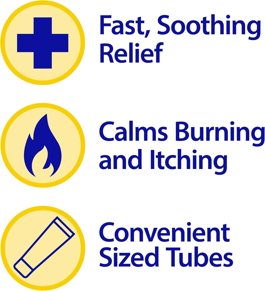 Hemorrhoidal Ointment 2 oz (Compare to PREPARATION H) - 3 pack