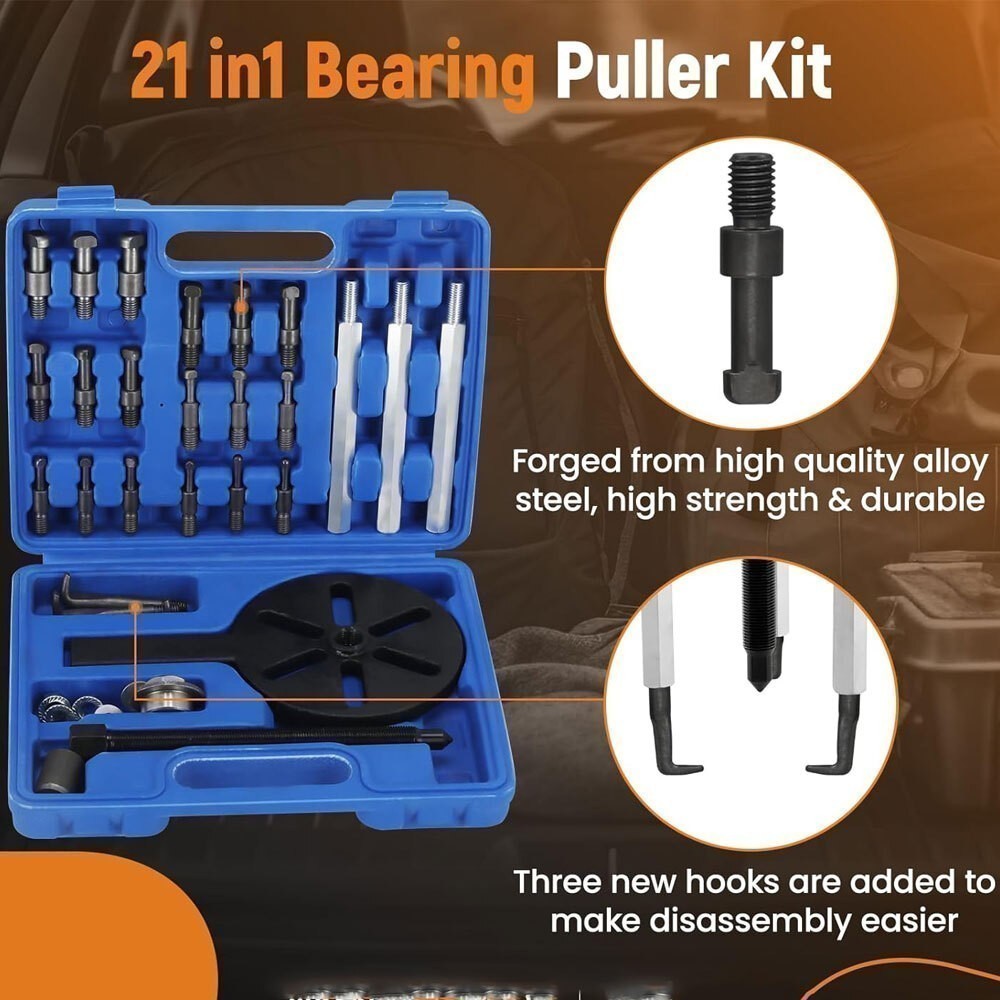 Bearing Disassembly Puller Inner Hole Puller Removal Tool Three-jaw Puller Kits