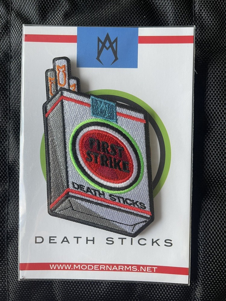 First Strike Tactical Morale Patch, Modern Arms Limited, Embroidered