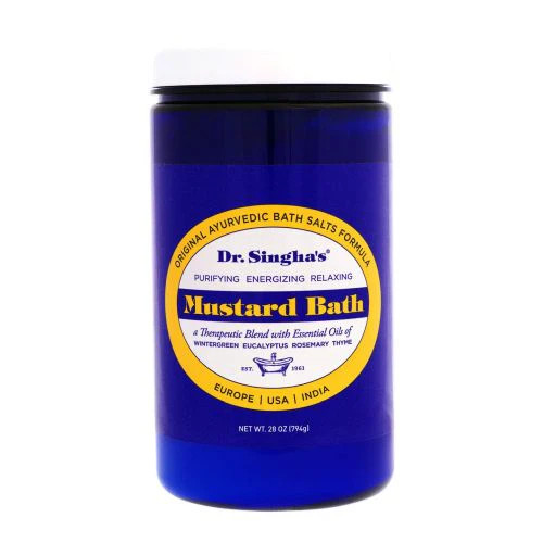 Mustard Bath Ayurvedic Bath Salts 8 Oz