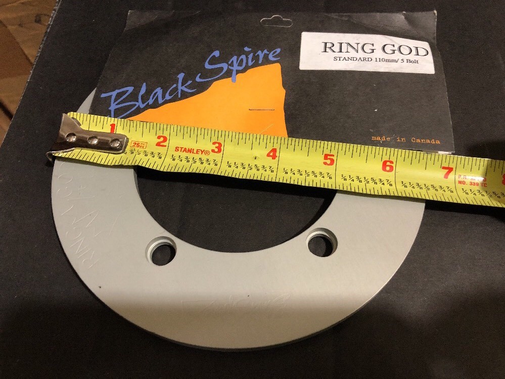 BlackSpire ring god chainring BASH guard 5 hole 110 mm