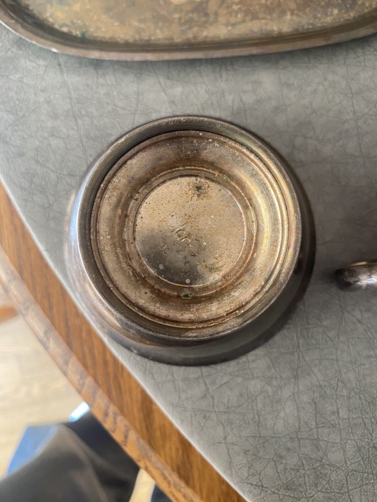 BLACK, STARR AND GORHAM SUGAR BOWL AND CREAMER