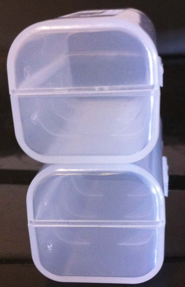 Brand New "2" Plastic Storage Case Holder Boxes for 26650 Battery