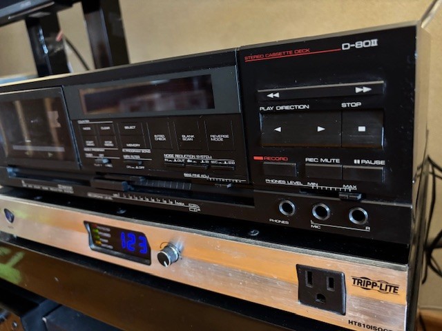 Nikko D-80II Stereo cassette deck