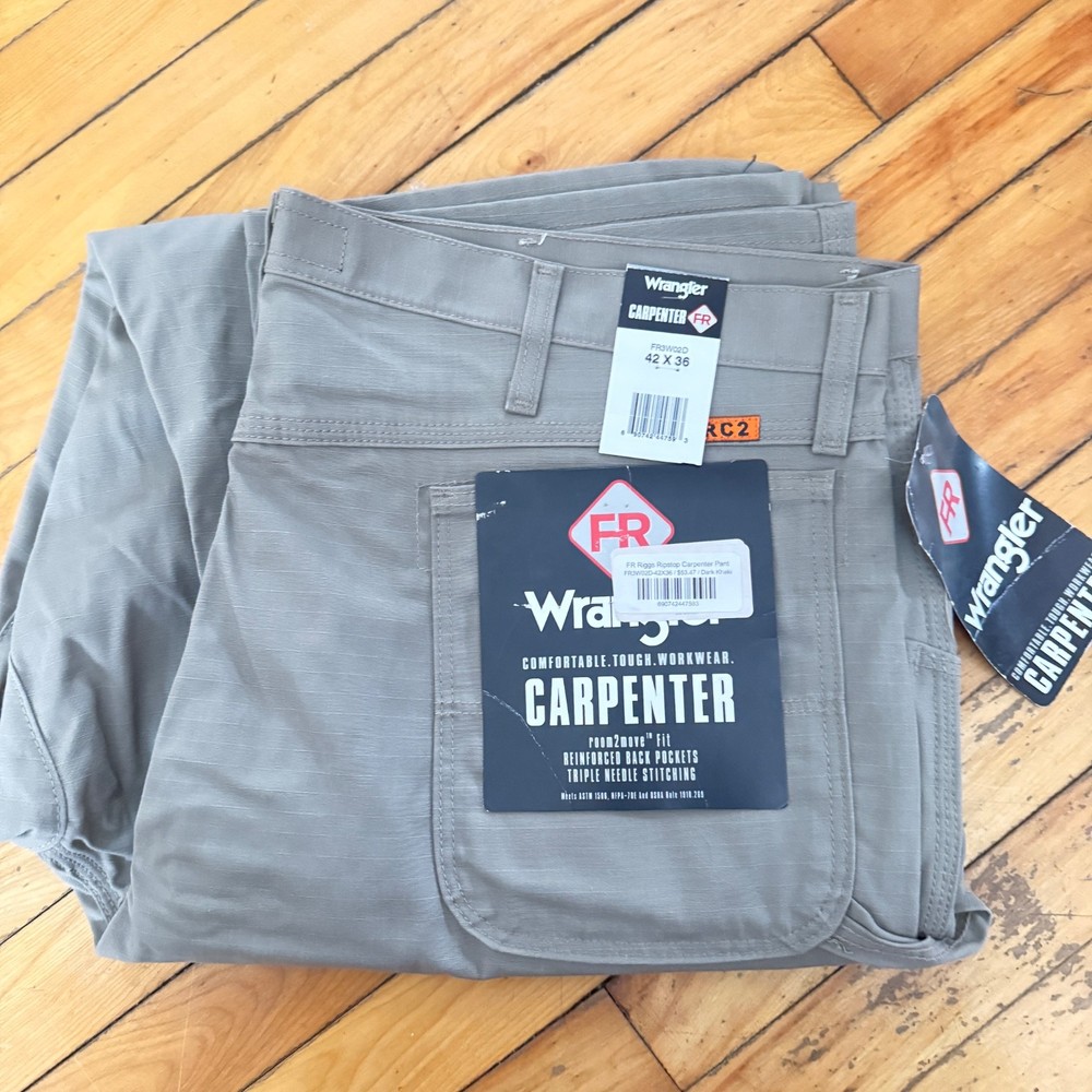 Wrangler Flame Resistant Work Pants 42x36