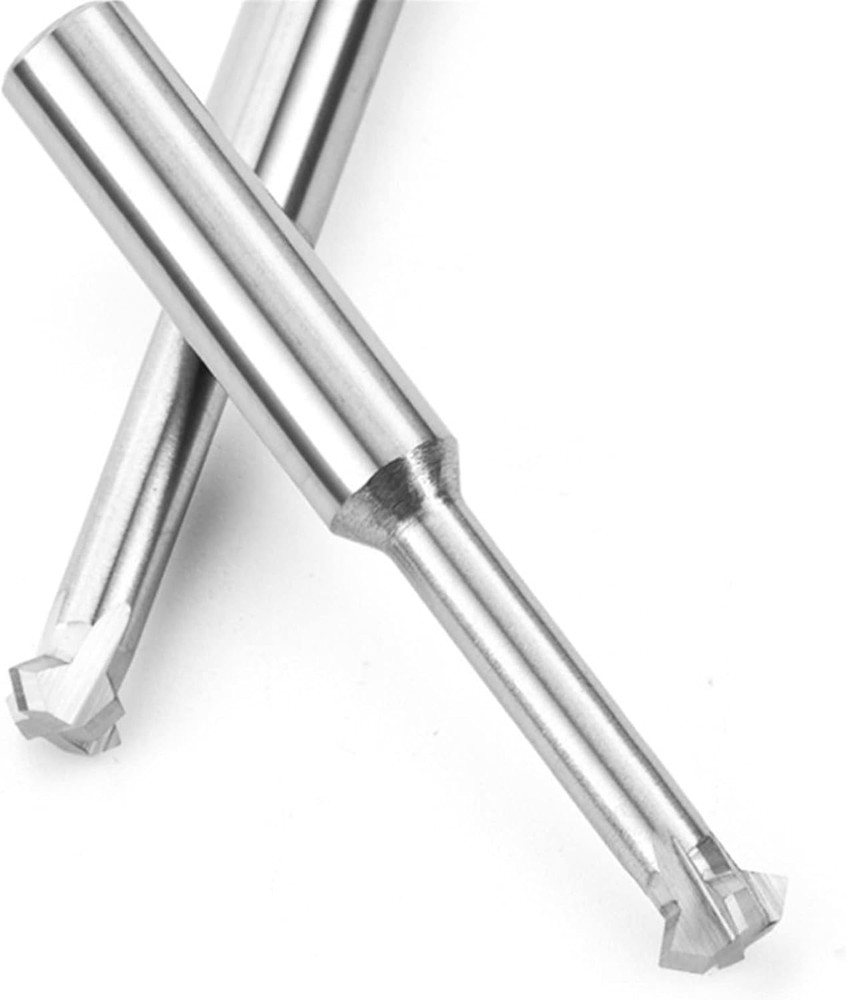 Tungsten Carbide End Mill CNC Cutter T Slot Inner Outer Front Back Chamfer Tool