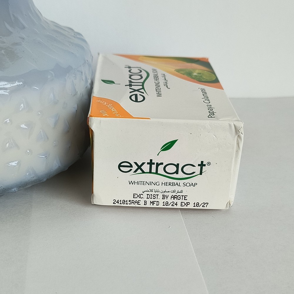 1X Extract Soap Original Papaya Extract Whiteni Herbal Soap