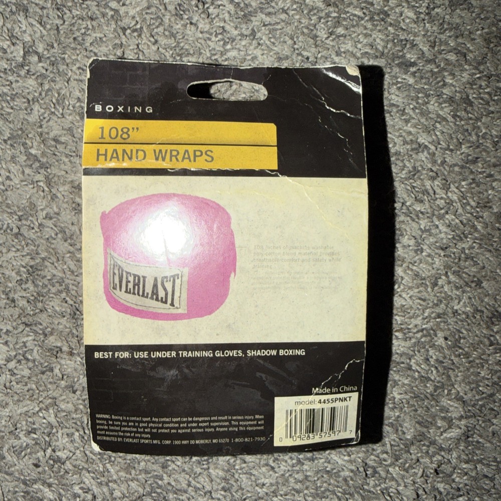 Everlast Boxing 108” Hand Wraps