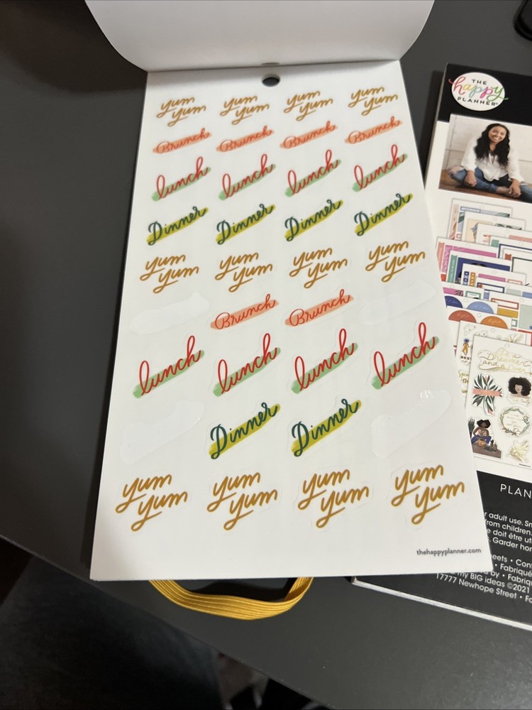 Happy Planner Sticker books 50+Sticker-sheets.