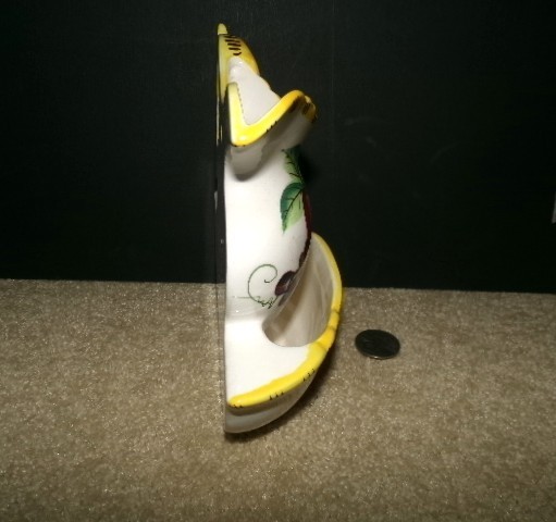 ceramic PITCHER and Bowl WALL POCKET