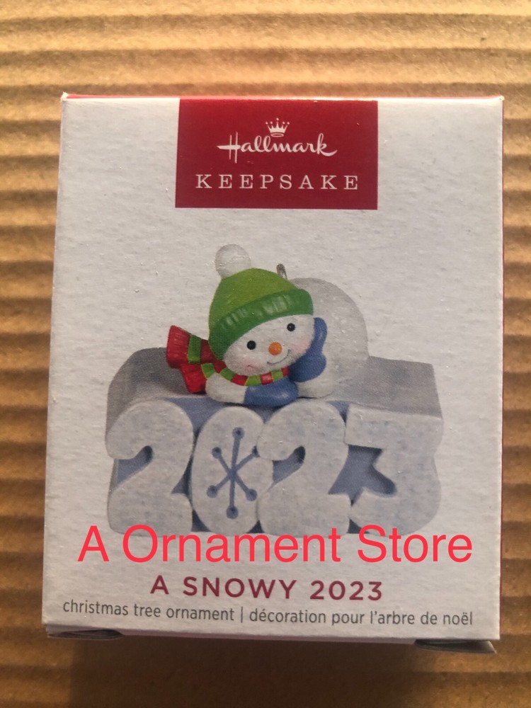 2024 2023 Hallmark MINIATURE Keepsake Ornaments
