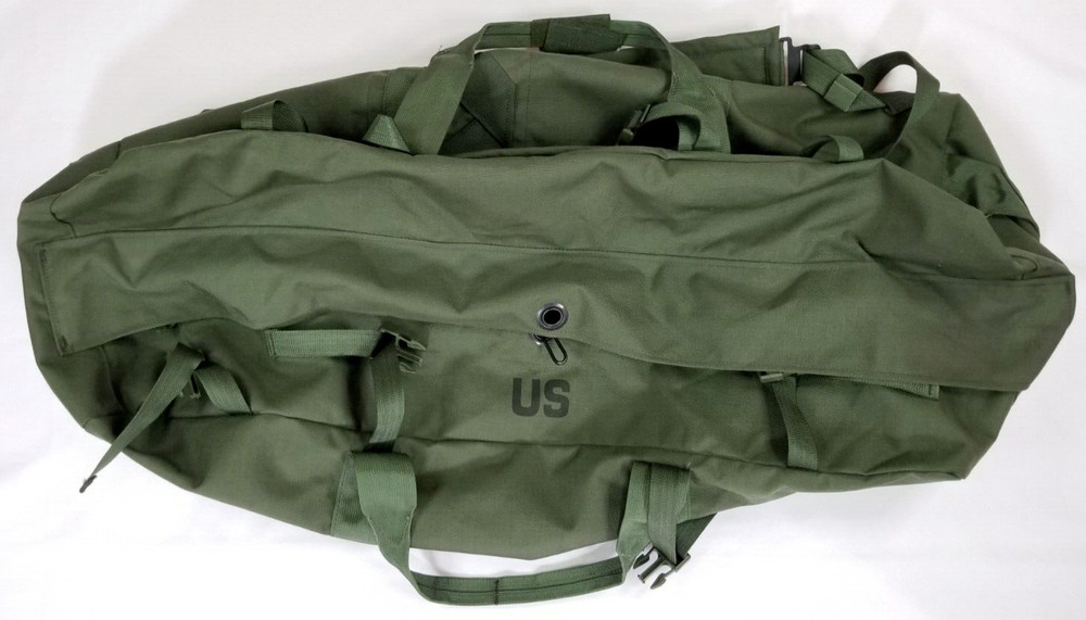 Improved Military Duffle Duffel Bag Tactical Deployment Flight GOOD
