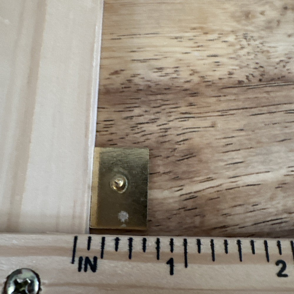 Vintage Holland Windmill Enameled Rectangle Pin