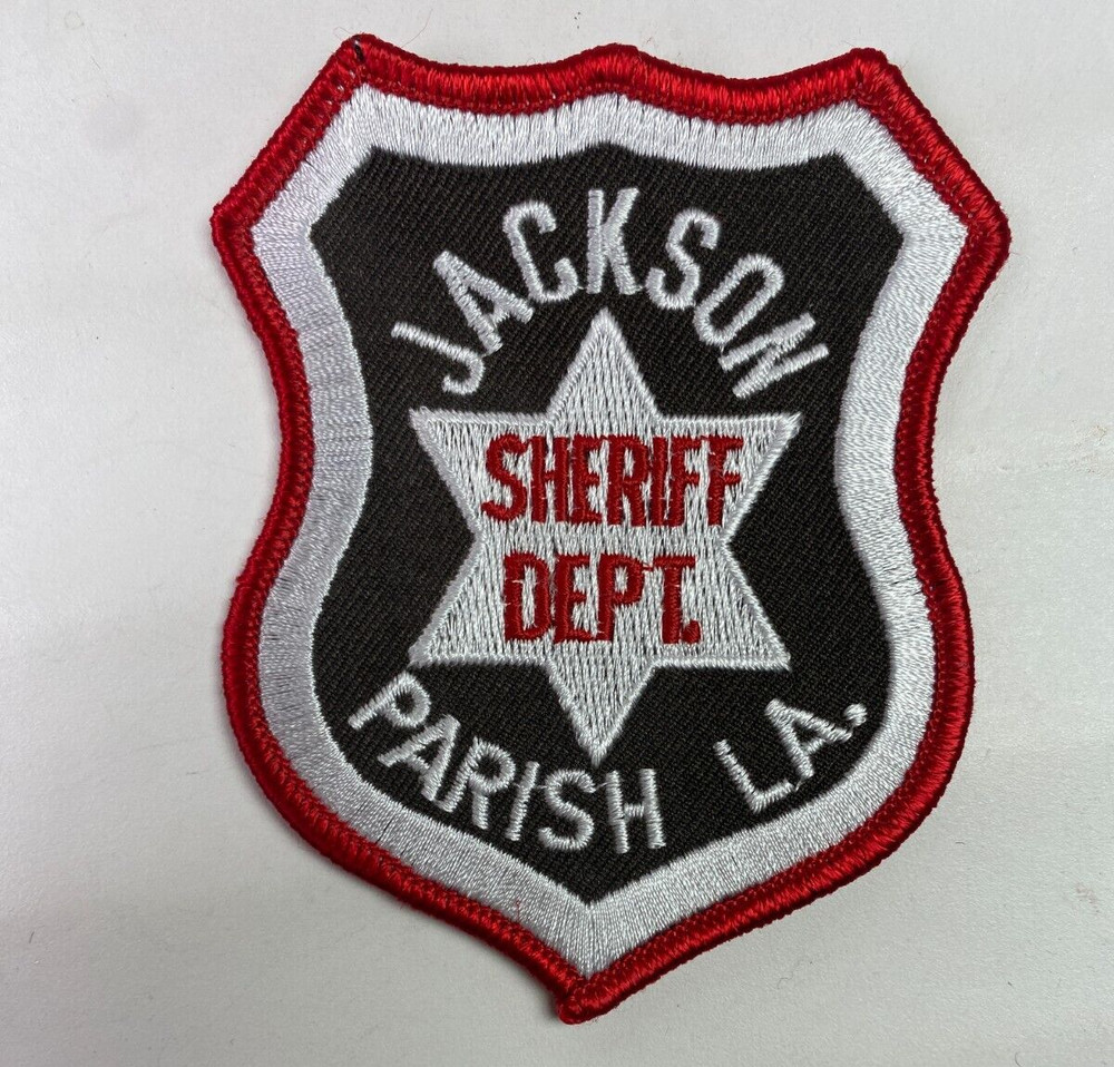 3.5" Jackson Parish Sheriff Louisiana Patch H7