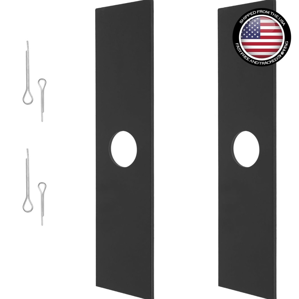 High-Performance 8" x 2" Universal Edger Blades - Fits Troy-Bilt & More (2 Pack)
