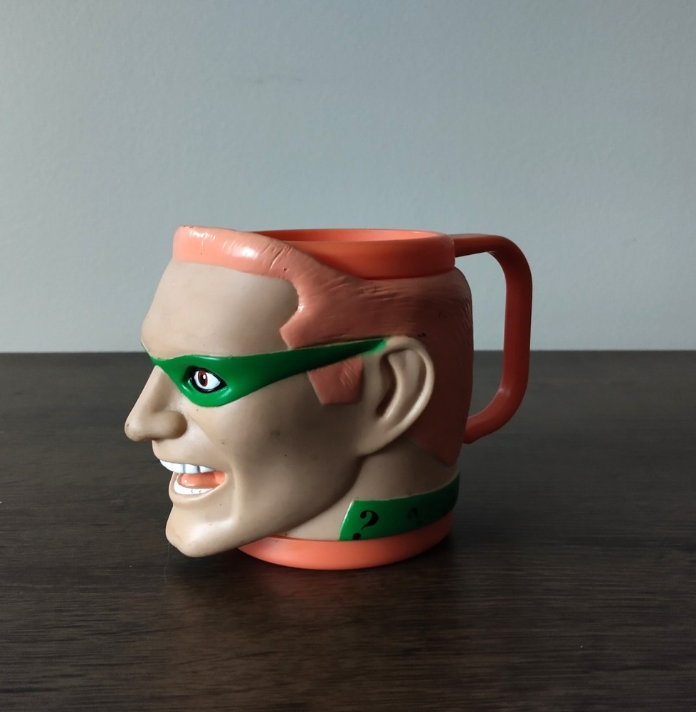 1995 DC Comics The Riddler 3D Mug by Applause – Batman Forever