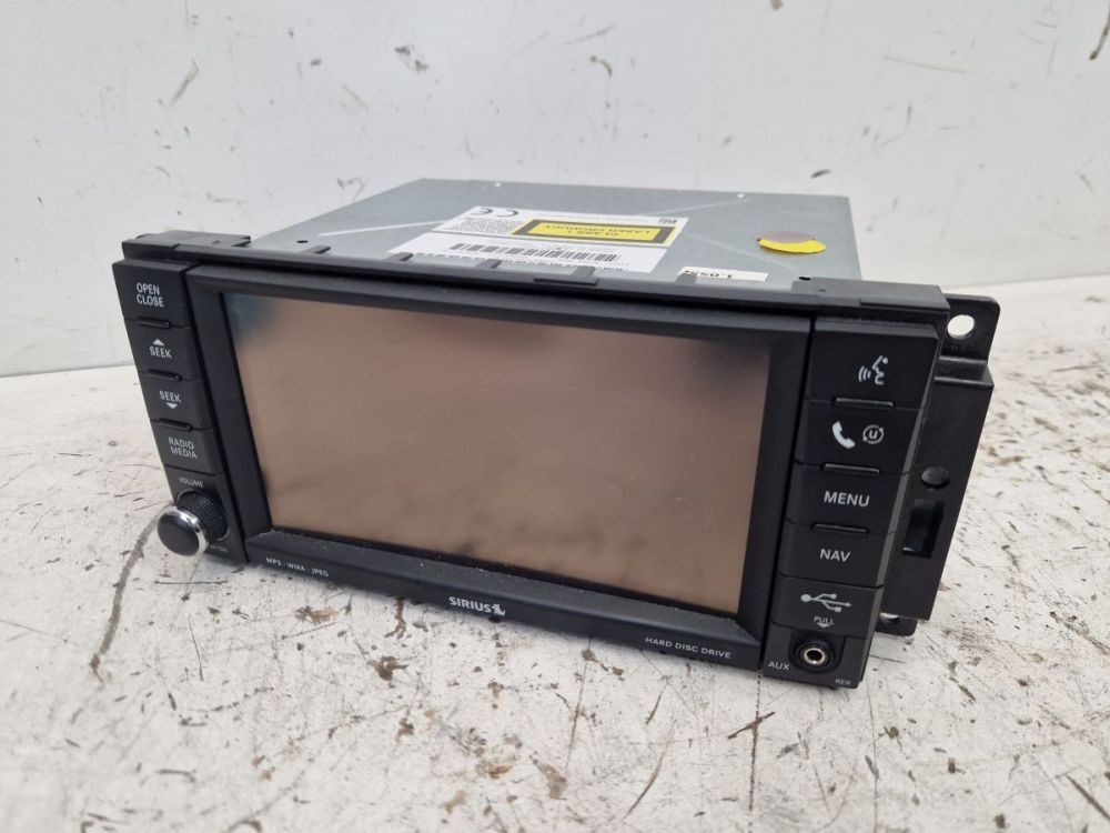 Radio/Navigation System Combo Multimedia USB No Code Fits Jeep