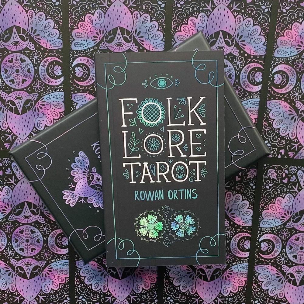 Folklore Tarot Card Deck & Guide Rowan Ortins US GAMES SYSTEMS NEW