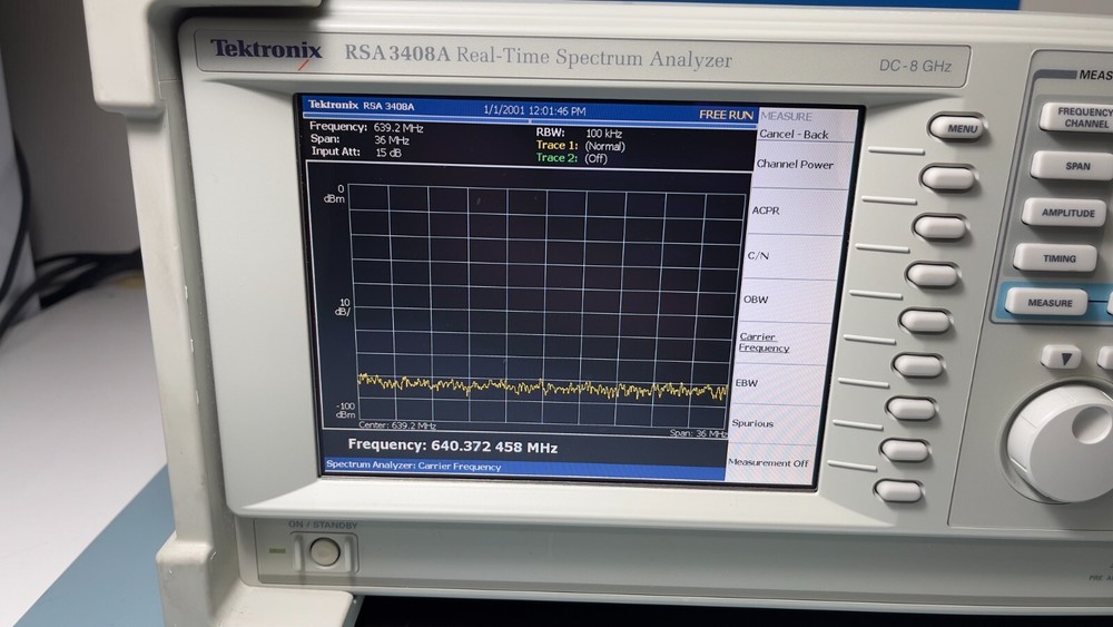 Tektronix RSA3408A Real-Time Spectrum Analyzer DC-8 GHz OPT 2