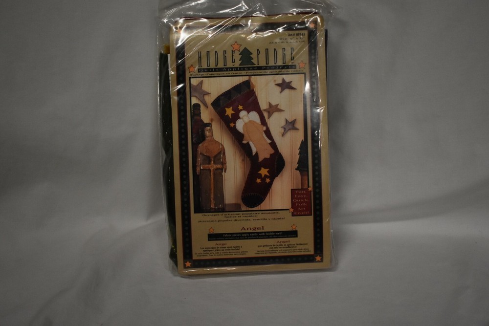 Hodge Podge Angel Stocking