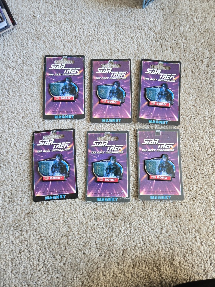 Star Trek The Next Generation (1995) Paramount Borg Magnet