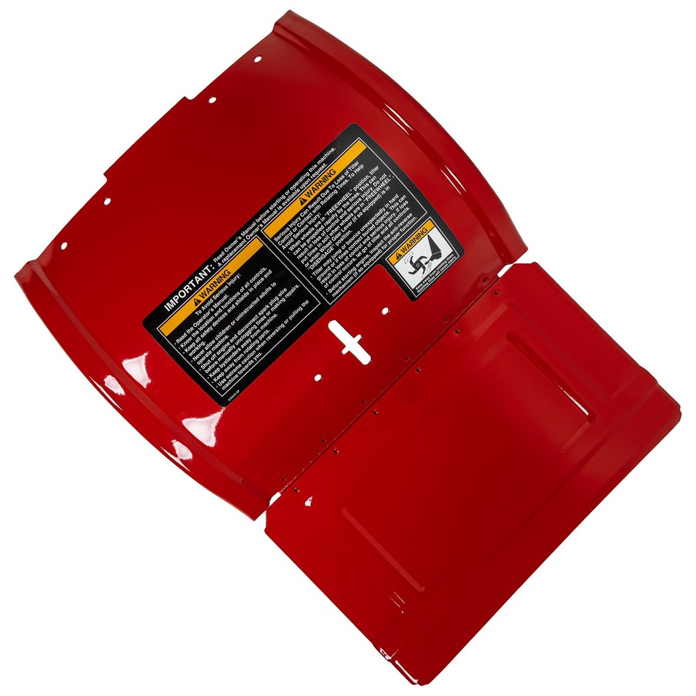 MTD Troy-Bilt 686-04077B-0638 MTD Red Shield Assembly Tine 17"