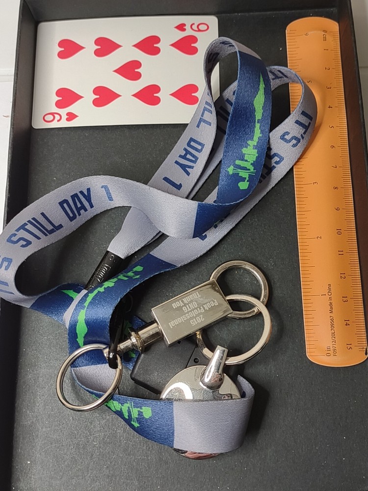 BF14 Still Day One Seattle Lanyard And Keychain