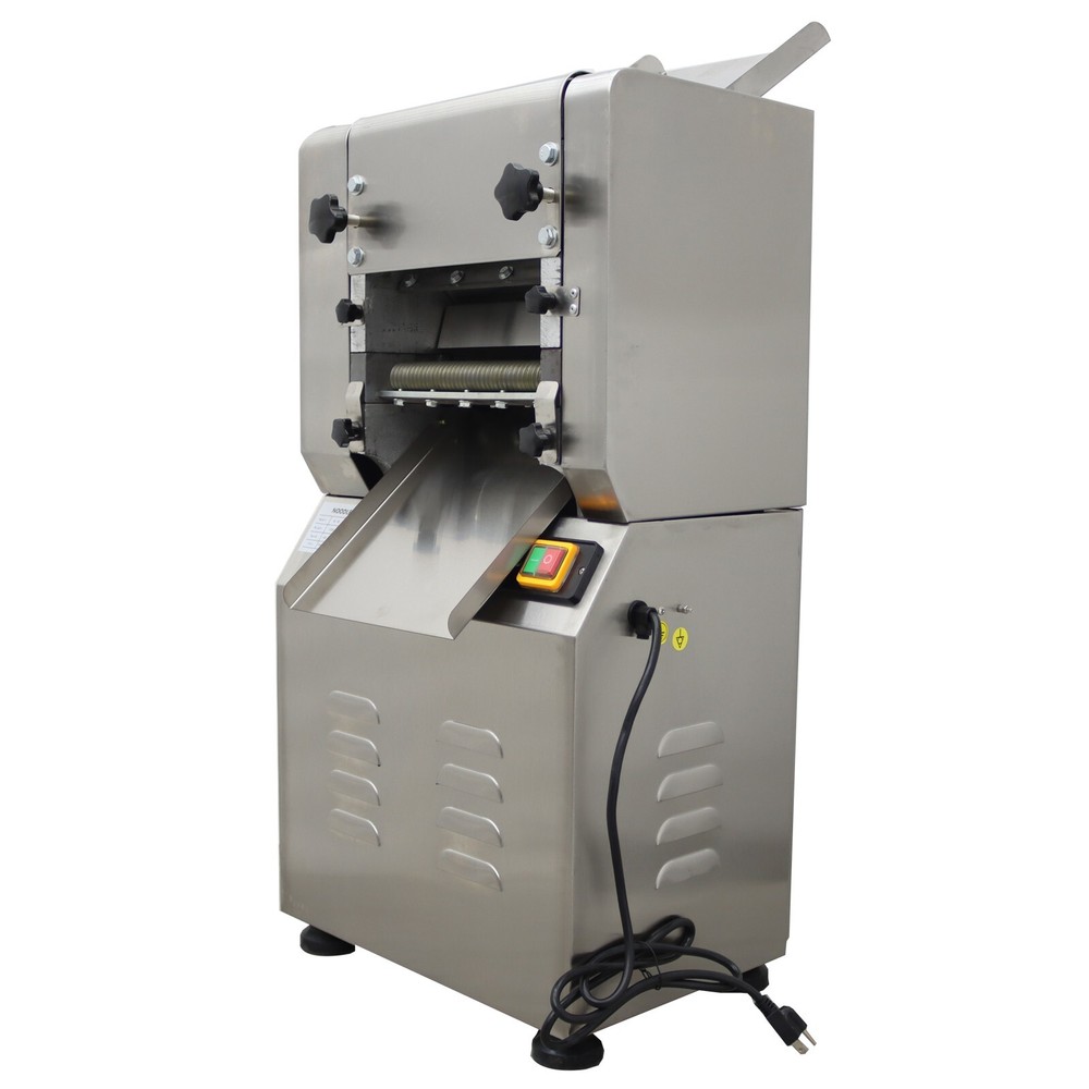Electric Noodle Making Machine with 1.5&3mm Blade Dough Roller Sheet Maker025358