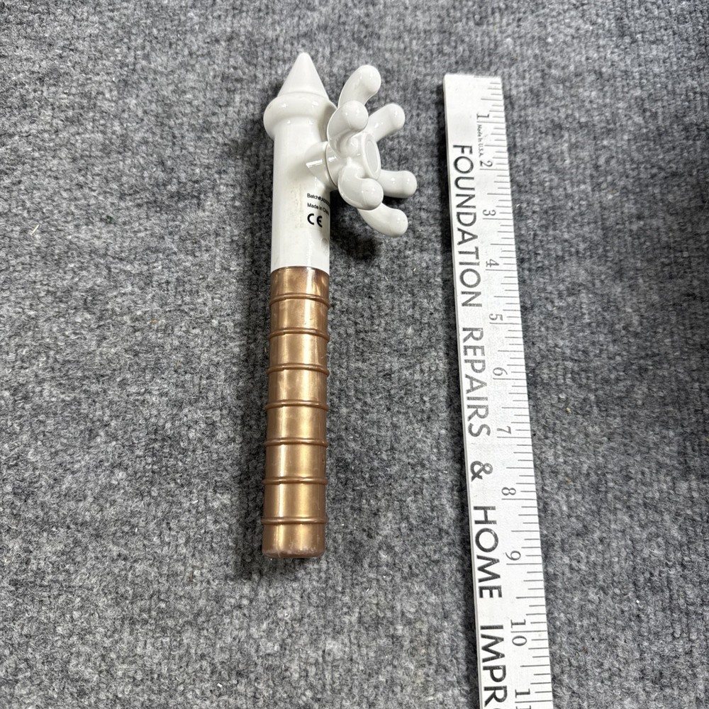 ASHLEY BLACK BLASTER HANDLE WITH CLAW AND NUGGET