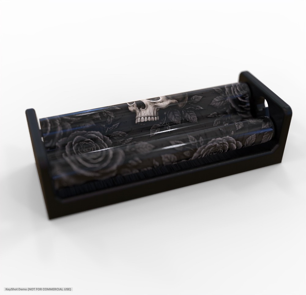 Black Roses Rolling Machine | 78mm Manual Roller