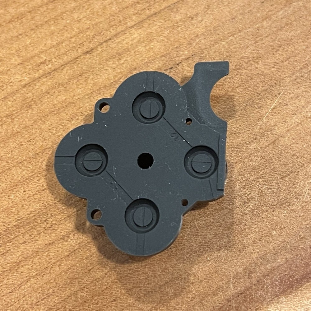 OEM Black Sony PSP 3000 Right Button Rubber X O