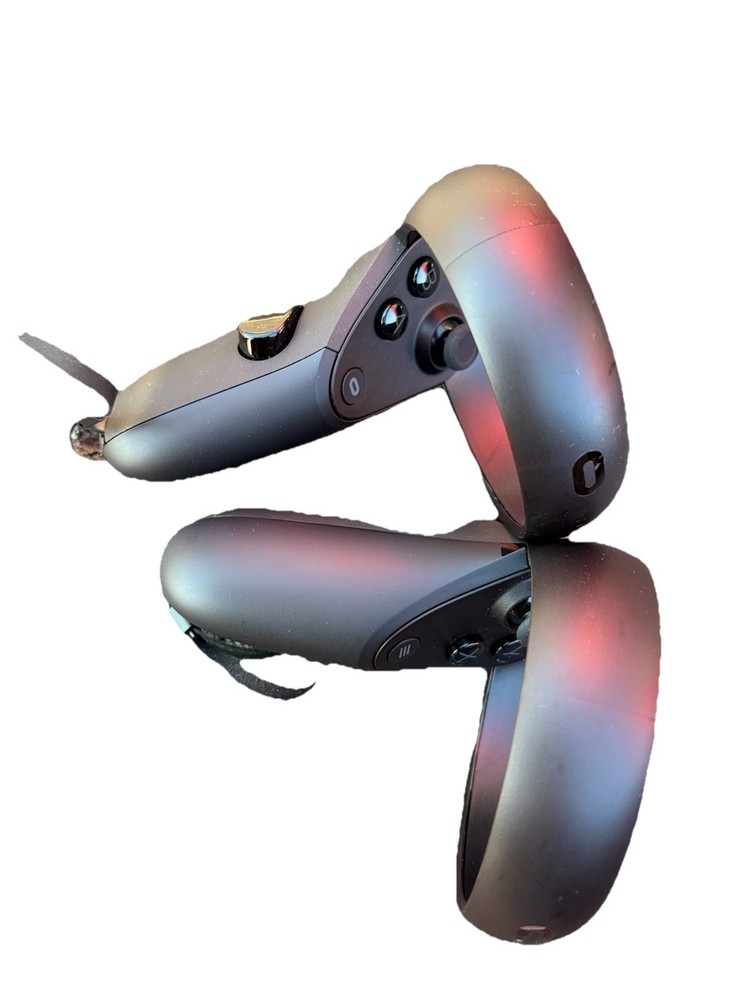 Oculus Rift S VR Headset PC Gaming Bundle w/ Controllers & Cables Tested Working