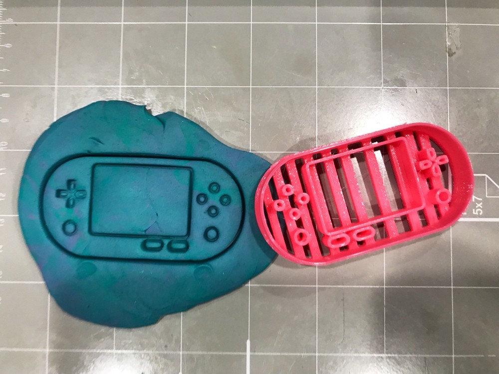 Video Game Controller Cookie Cutter