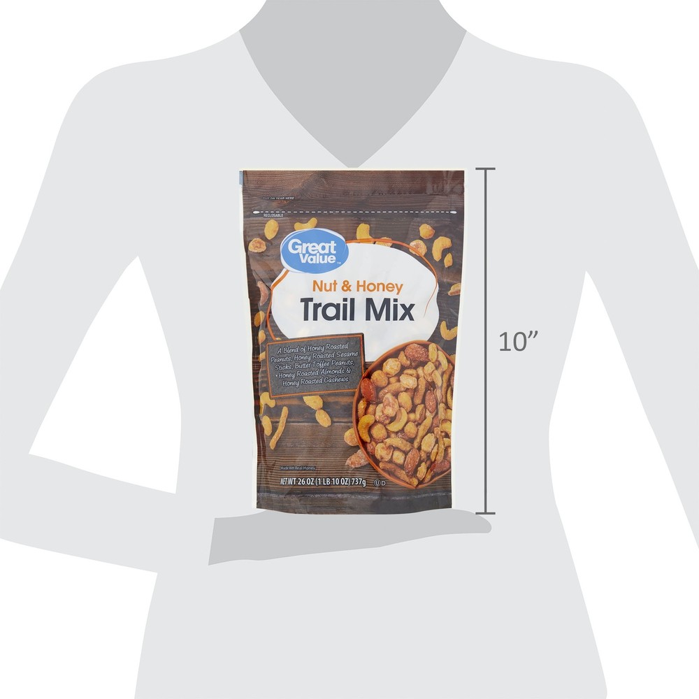 Great Value Nut & Honey Trail Mix, 26 oz