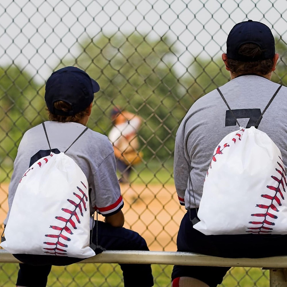 Frienda Baseball Drawstring Backpack Bag Party Favor...