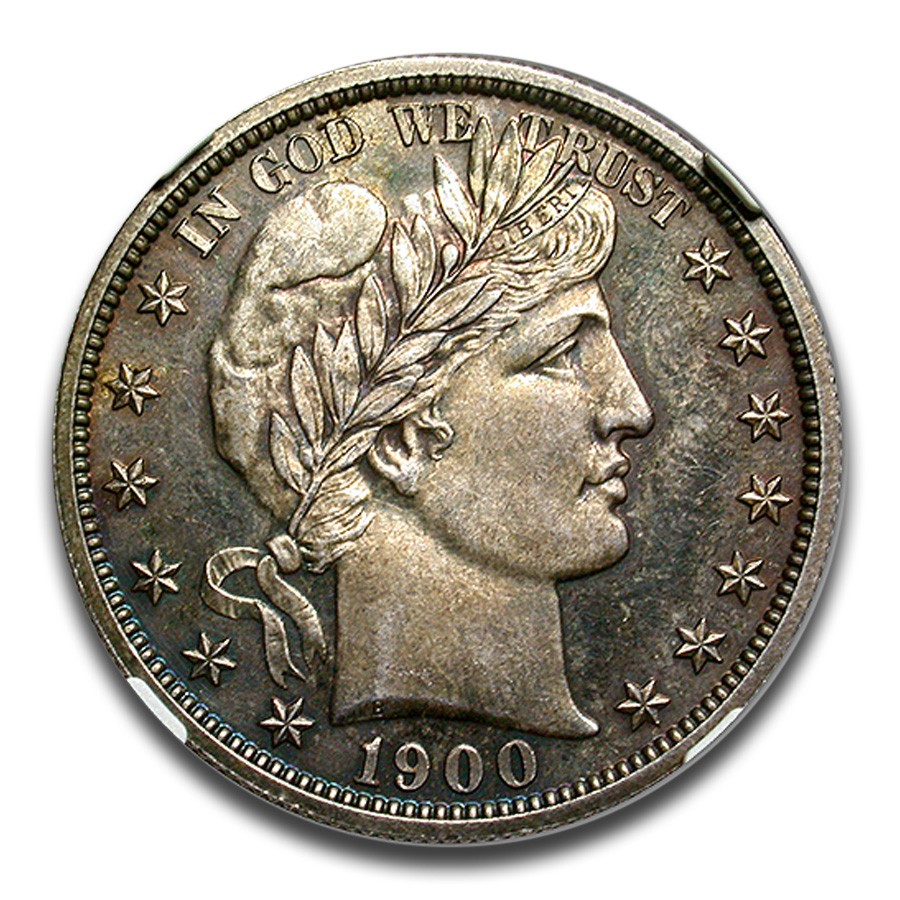 1900 Barber Half Dollar PF-63 NGC