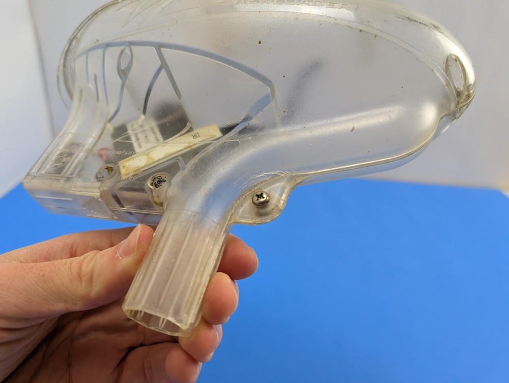 VL Quantum Viewloader Clear Motorized Paintball Hopper Feeder Loader