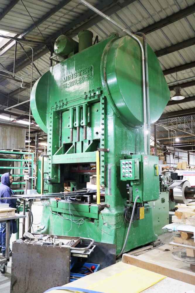 300 Ton Minster Punch Press