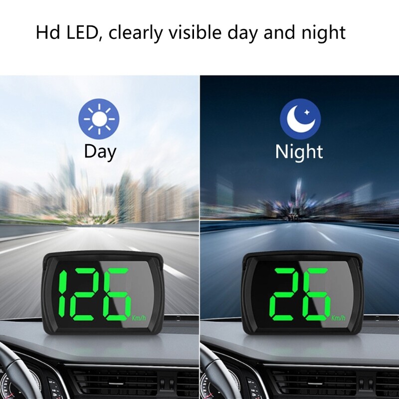 KMH HUD Digital Speedometer Head Up LED Display Car Electronics Display
