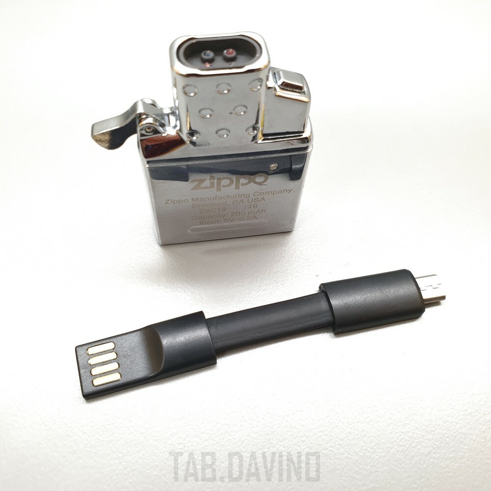 ZIPPO ELECTRIC INSERT USB ARC LIGHTER BOX 65828 PLASMA TRANSFORMS YOUR ZIPPO