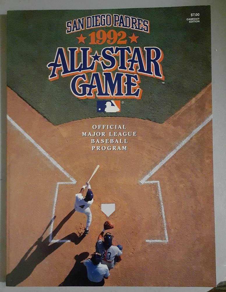 1992 Baseball All Star Game Program